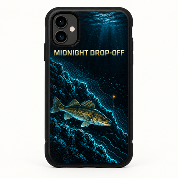 Walleye Fishing Phone Case - Midnight Drop-Off