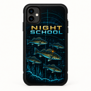 Walleye Fishing Phone Case - Night School
