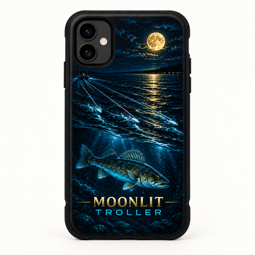 Walleye Fishing Phone Case - Moonlit Troller