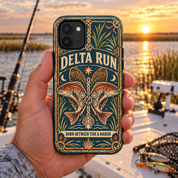 Redfish Fishing Phone Case - Coastal Saltwater Angler Gift