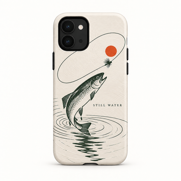 Minimalist Trout Fishing Phone Case - Still Water Fly Fishing