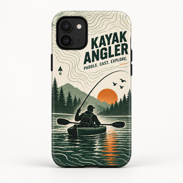 Kayak Fishing Phone Case - Paddle Cast Explore
