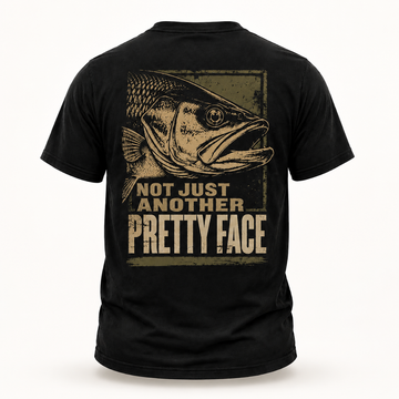 Not Just Another Pretty Face Vintage Angler Fishing T-Shirt